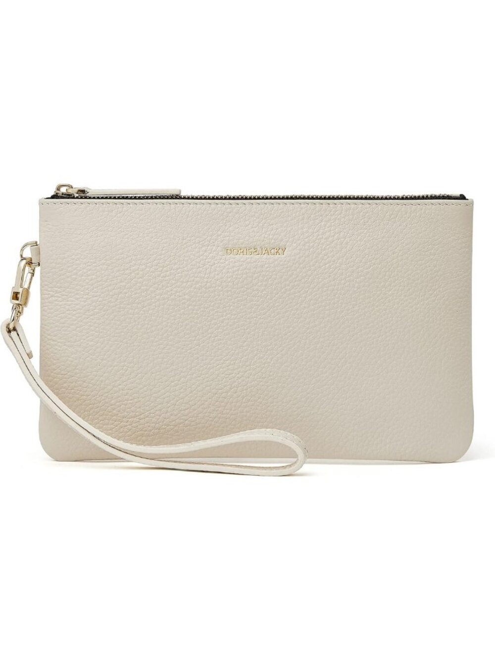 Stylish Small Leather Wristlet Clutch - Slim Cellphone Wallet for Women